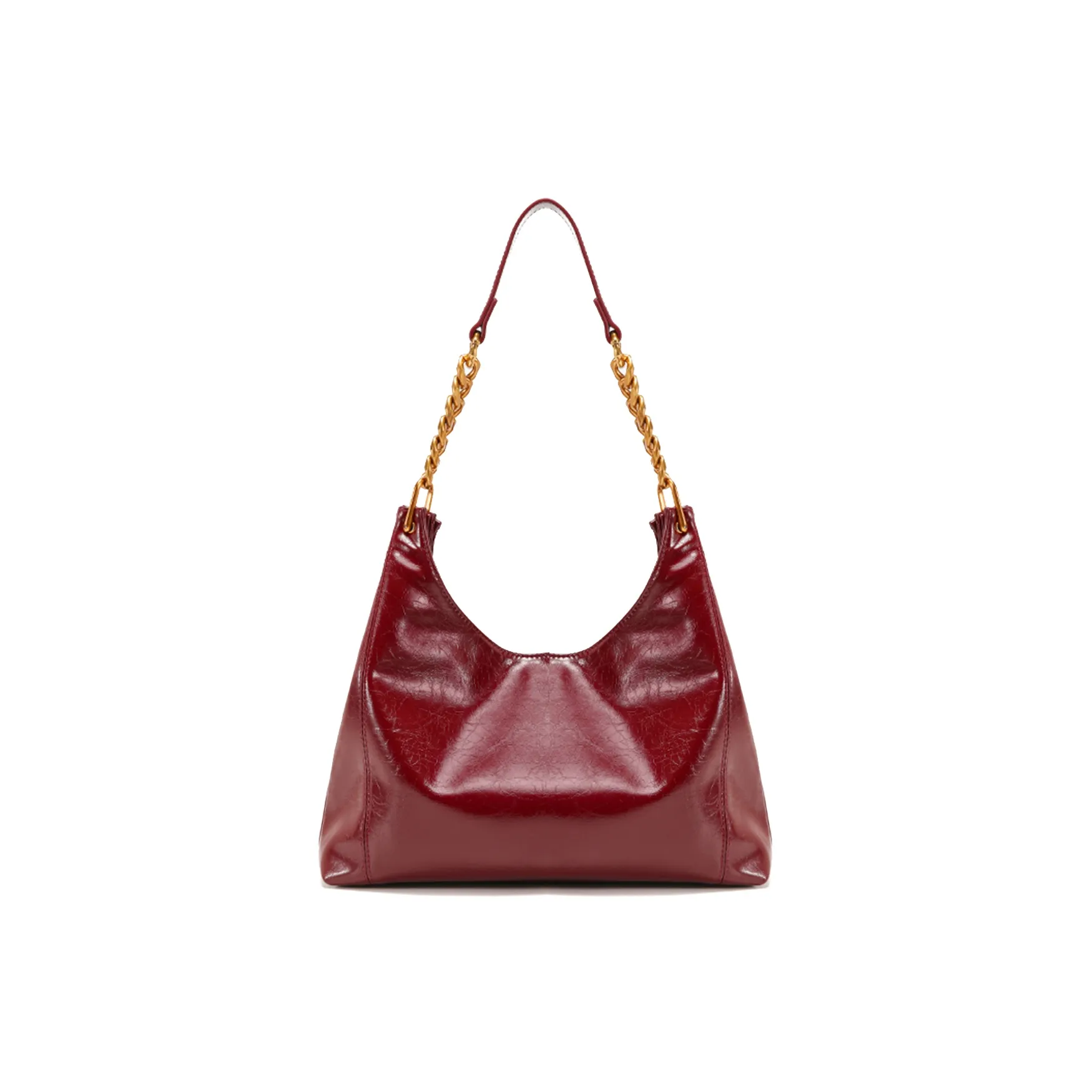 Safiya Синтетическая кожа Сумка через плечо Маленькая Женская Красная