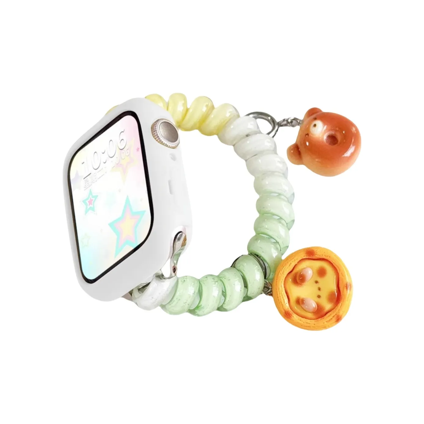 Trendy Wrist Ремень Apple Совместимость Кабели для телефона Резинка для волос Материал