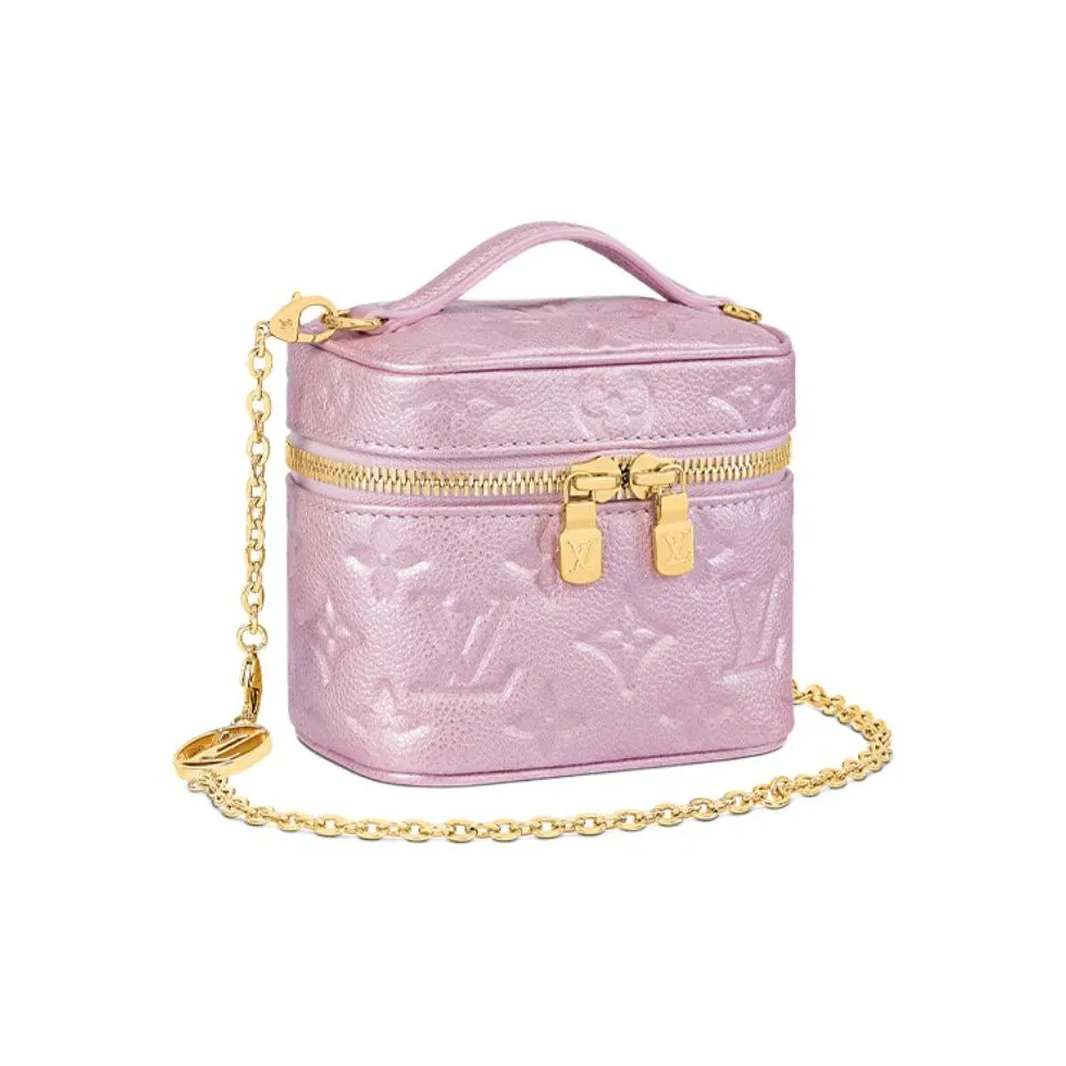 LOUIS VUITTON Micro Vanity Pearly Lilac
