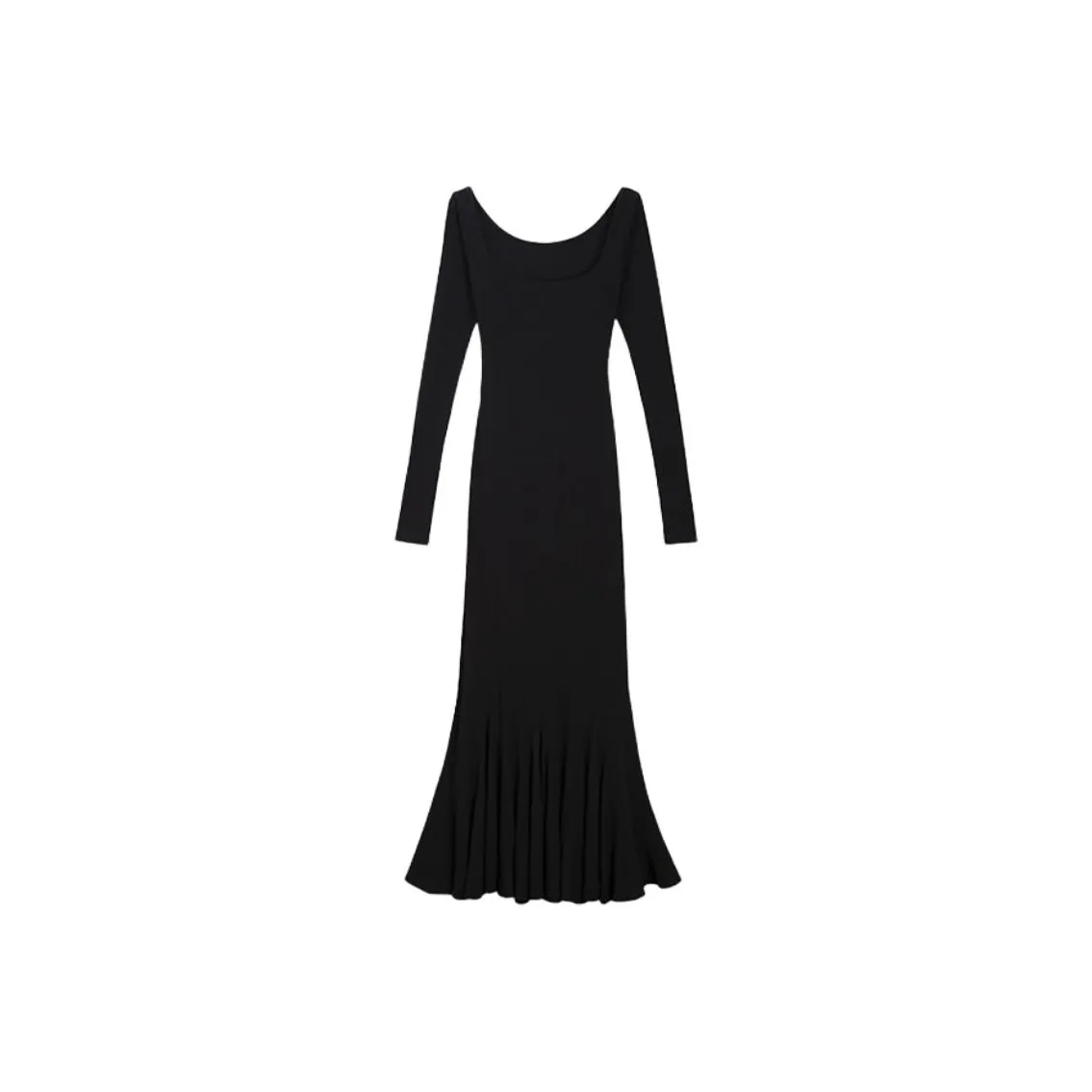 BELOVED STARRY Длинное платье с длинными рукавами женское