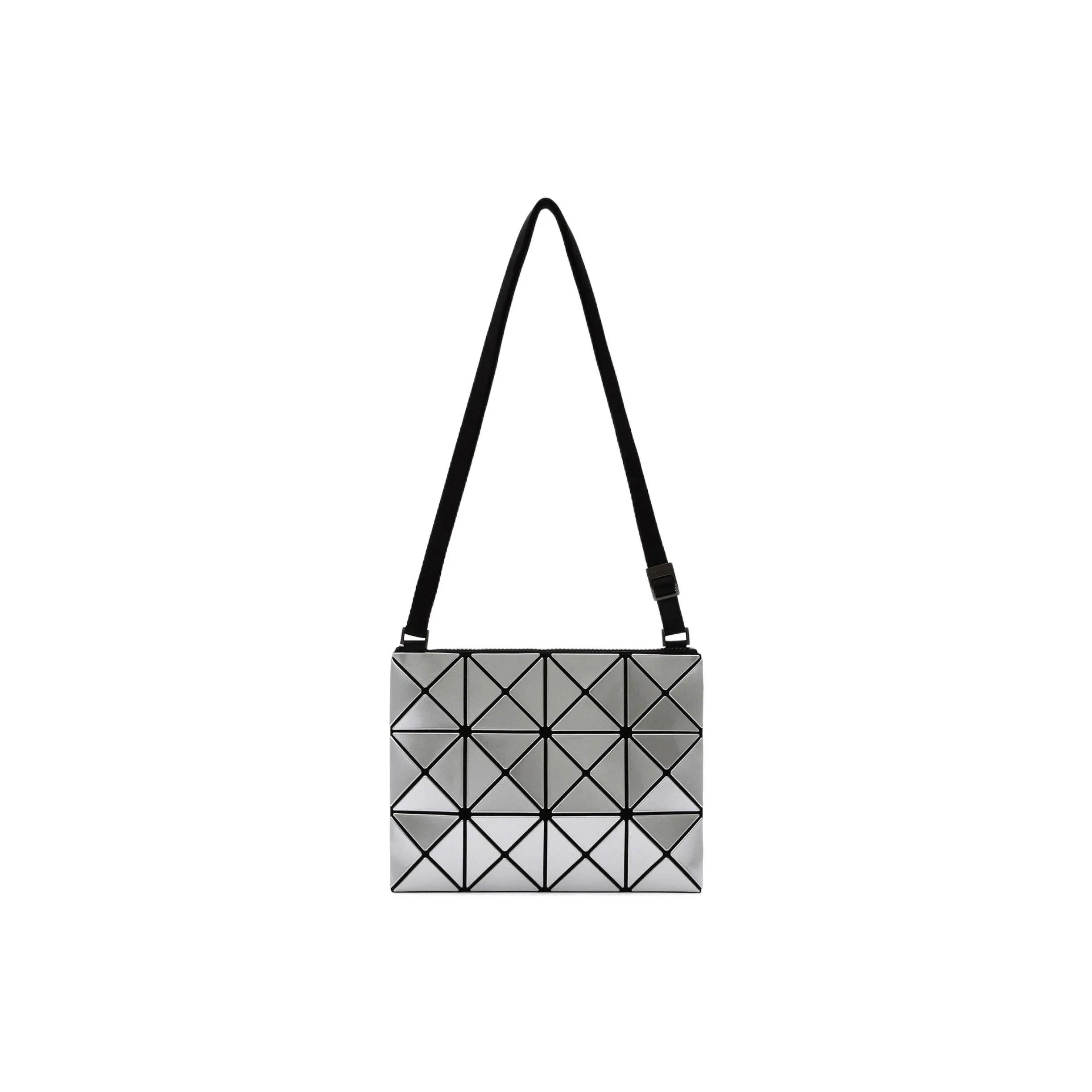 ISSEY MIYAKE Lucent Nylon Crossbody Bag Shoulder Bag Unisex Silver