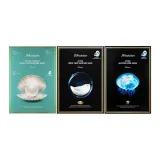 3종 세트: 딥 씨 겔 마스크팩 10개/선물 포장 + Nutritious Hydrating 마스크 10매/선물 포장 + Firming 해파리 마스크팩 10매/선물 포장
