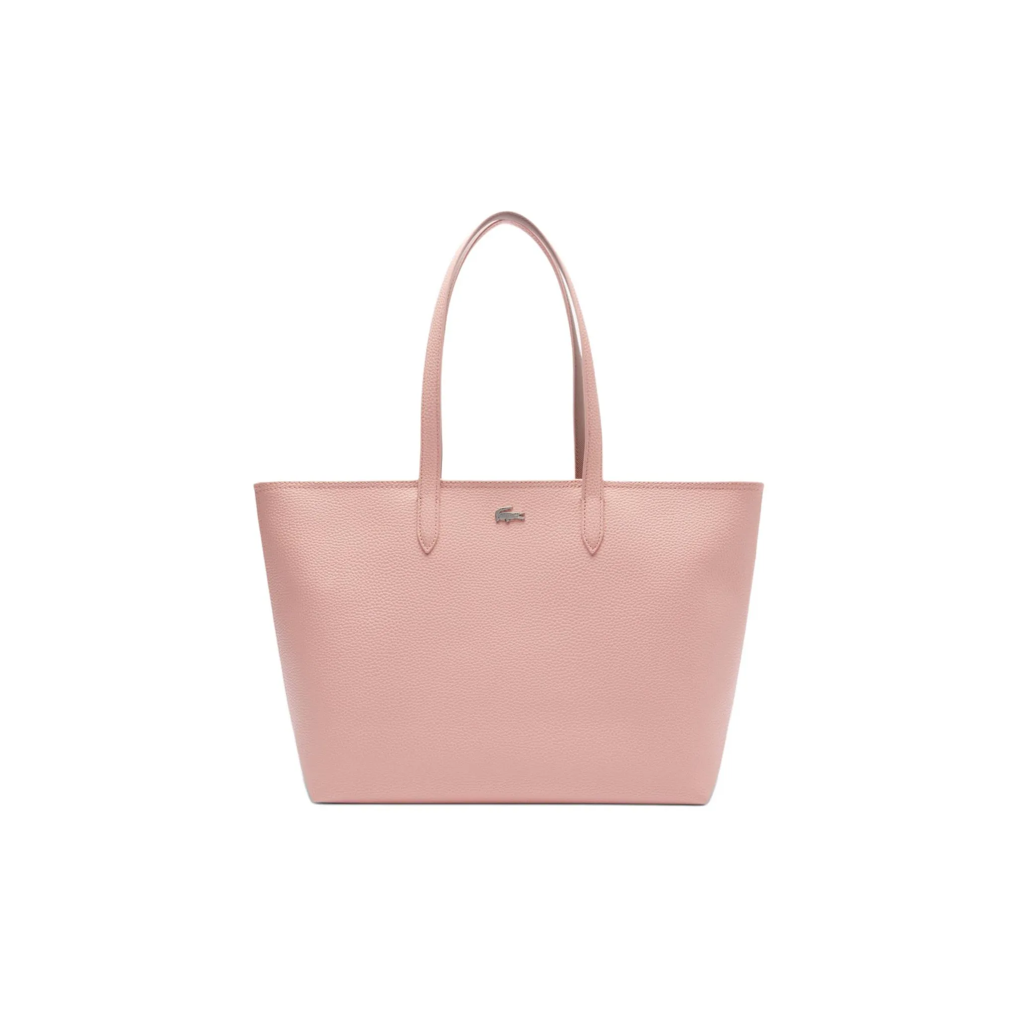 LACOSTE PVC Тоут Сумка Сумка для покупок Сумка Сумка через плечо Стандартная Женская Светло-розовая