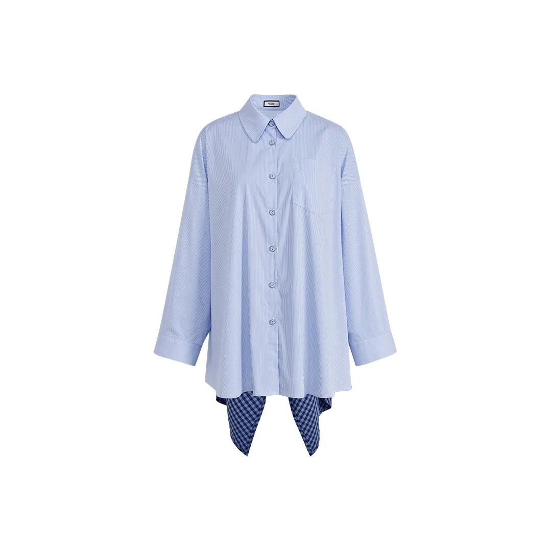 KUOSE Синий Женские Рубашки