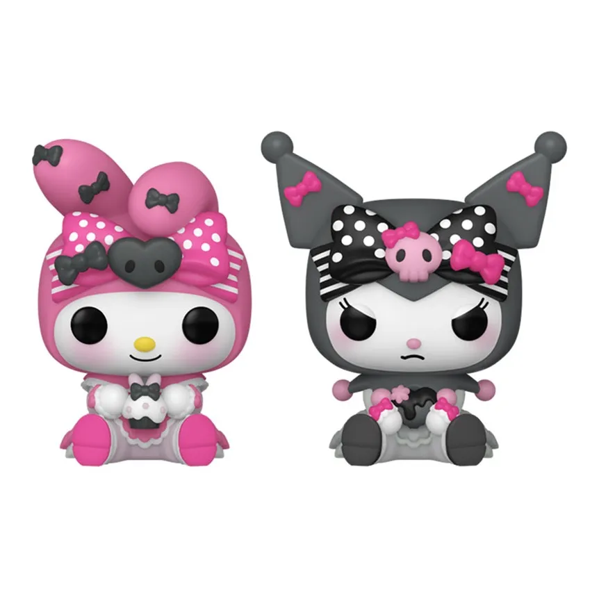 Funko Sanrio My Melody Kuromi Фигурки в стиле Chibi юбилейное издание
