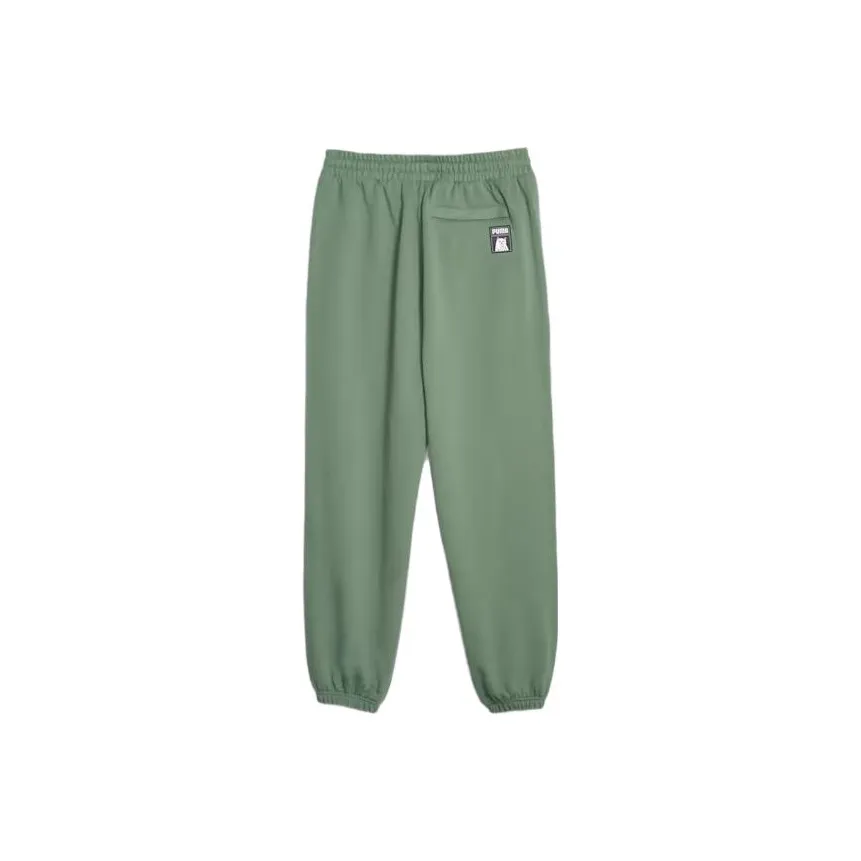 PUMA X RIPNDIP Co branded Series Sports Pants Men's Eucalyptus