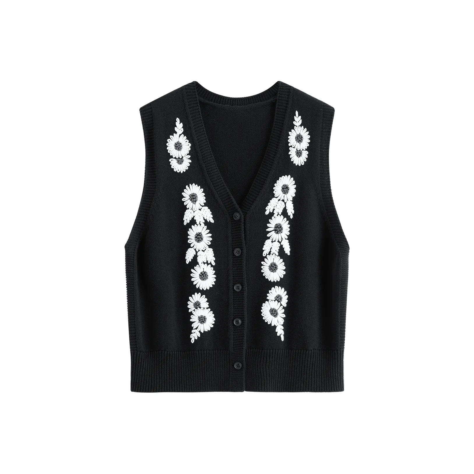 FANSILANEN Черный Женский жилет