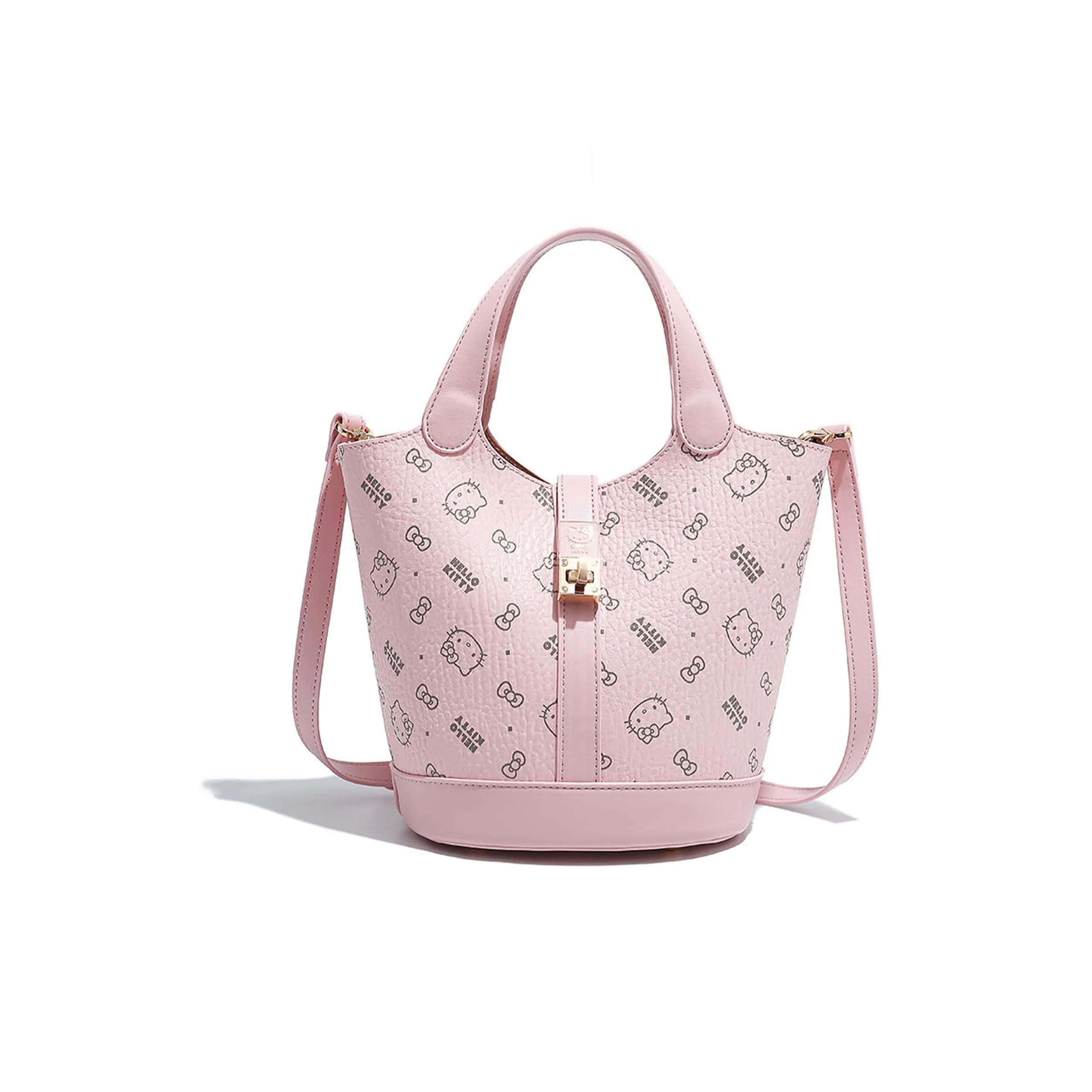 Sanrio Hello Kitty PU (полиуретан) Bucket Crossbody Bag Regular Women's Multicolor