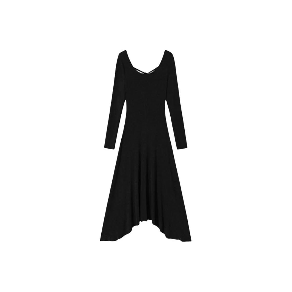 BELOVED STARRY Длинное платье с длинными рукавами женское