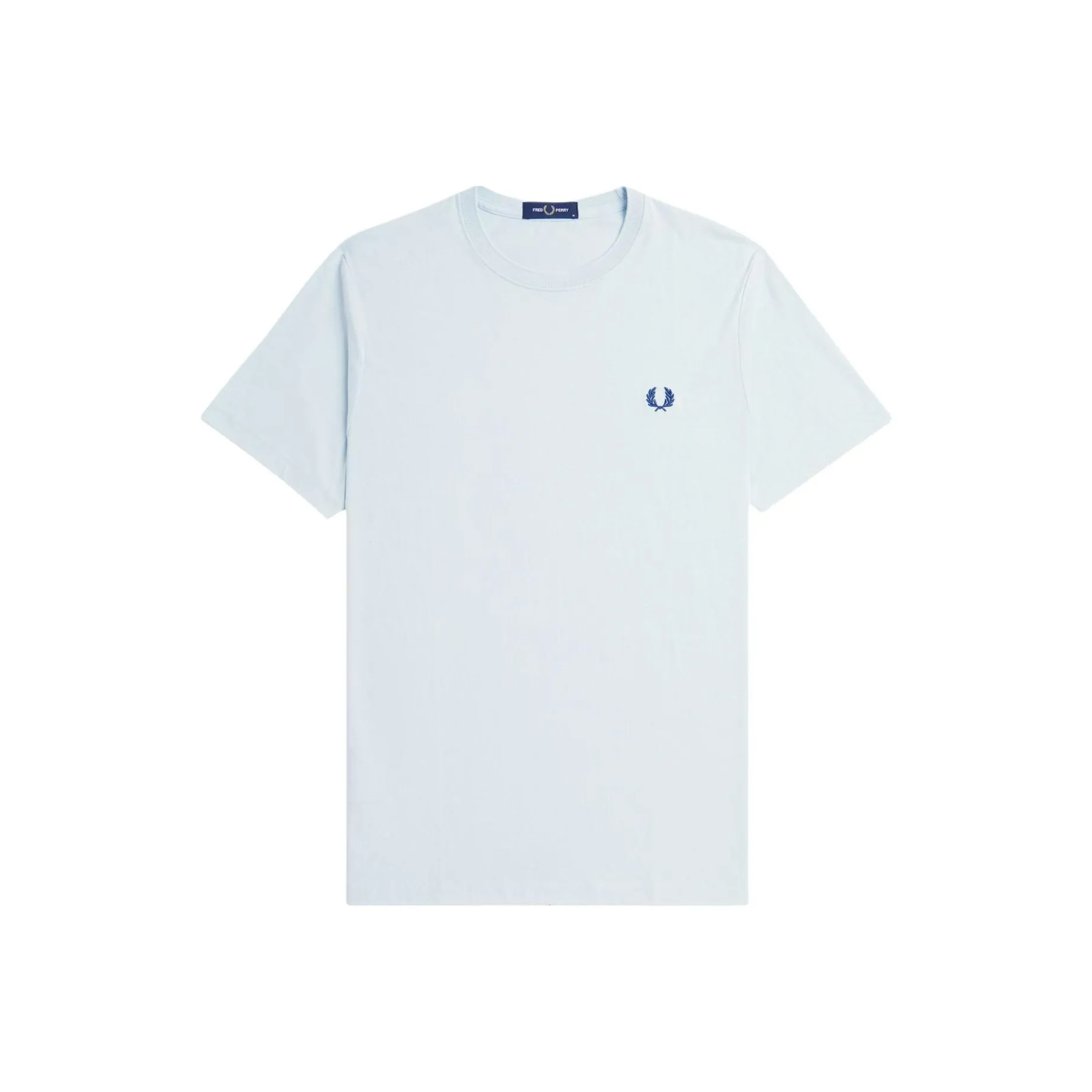 FRED PERRY T-Рубашка Мужская Светло-Синяя