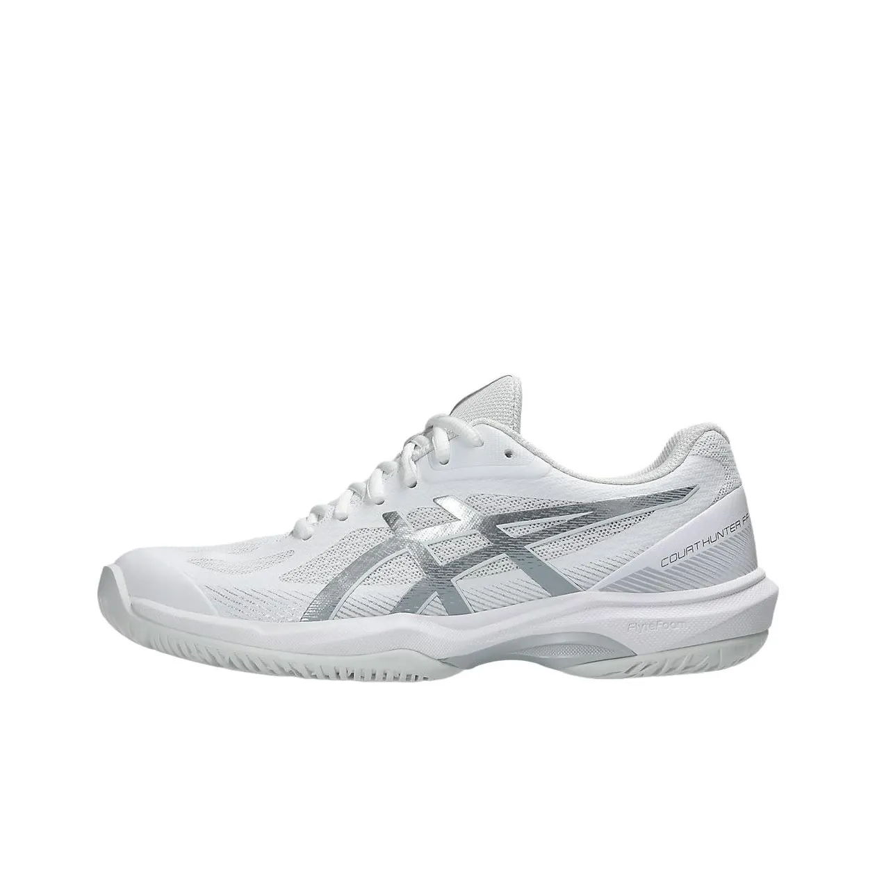 ASICS COURT HUNTER FF Легкая обувь для бадминтона Женская Белая Серебряная