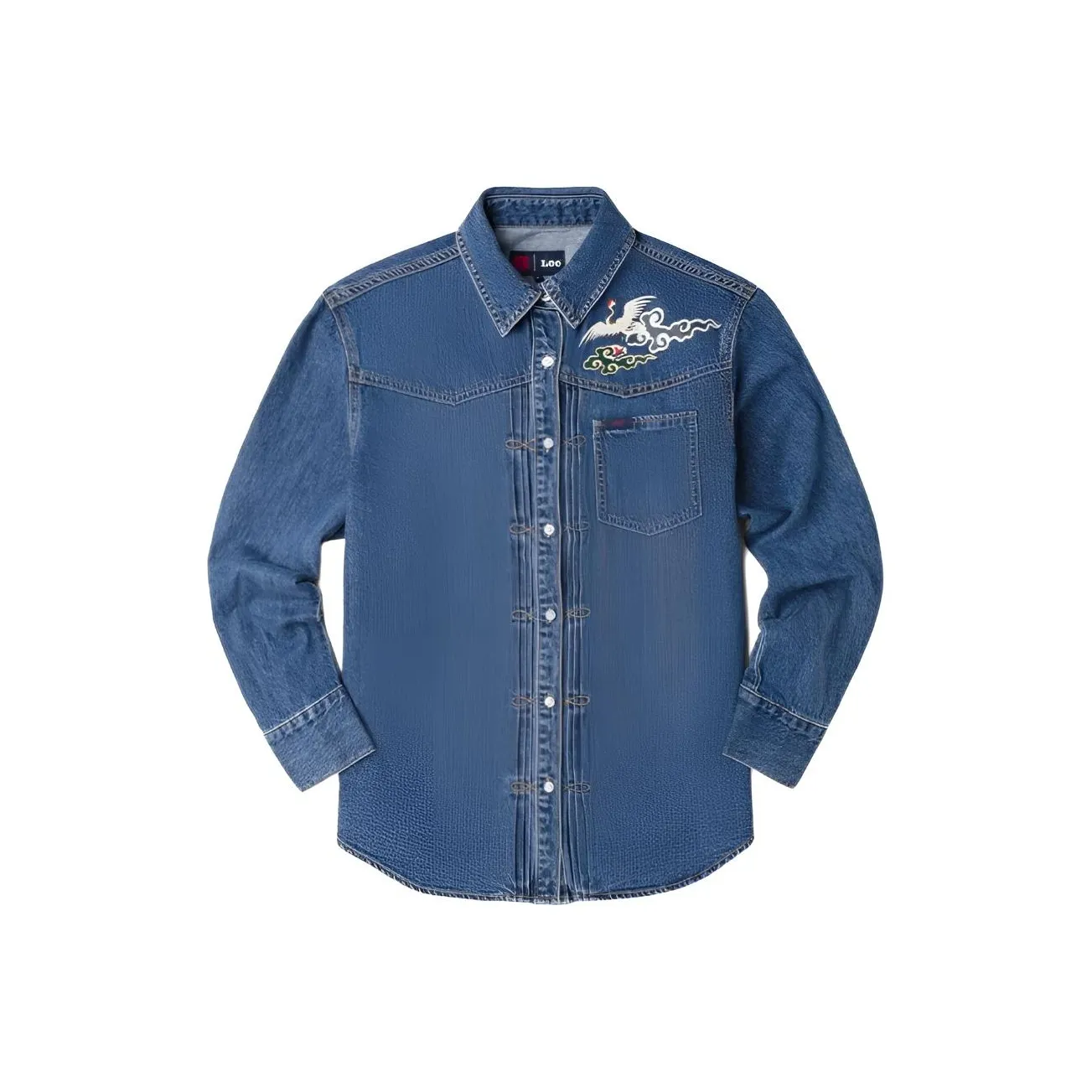 Lee Темно-синие Женские Рубашки