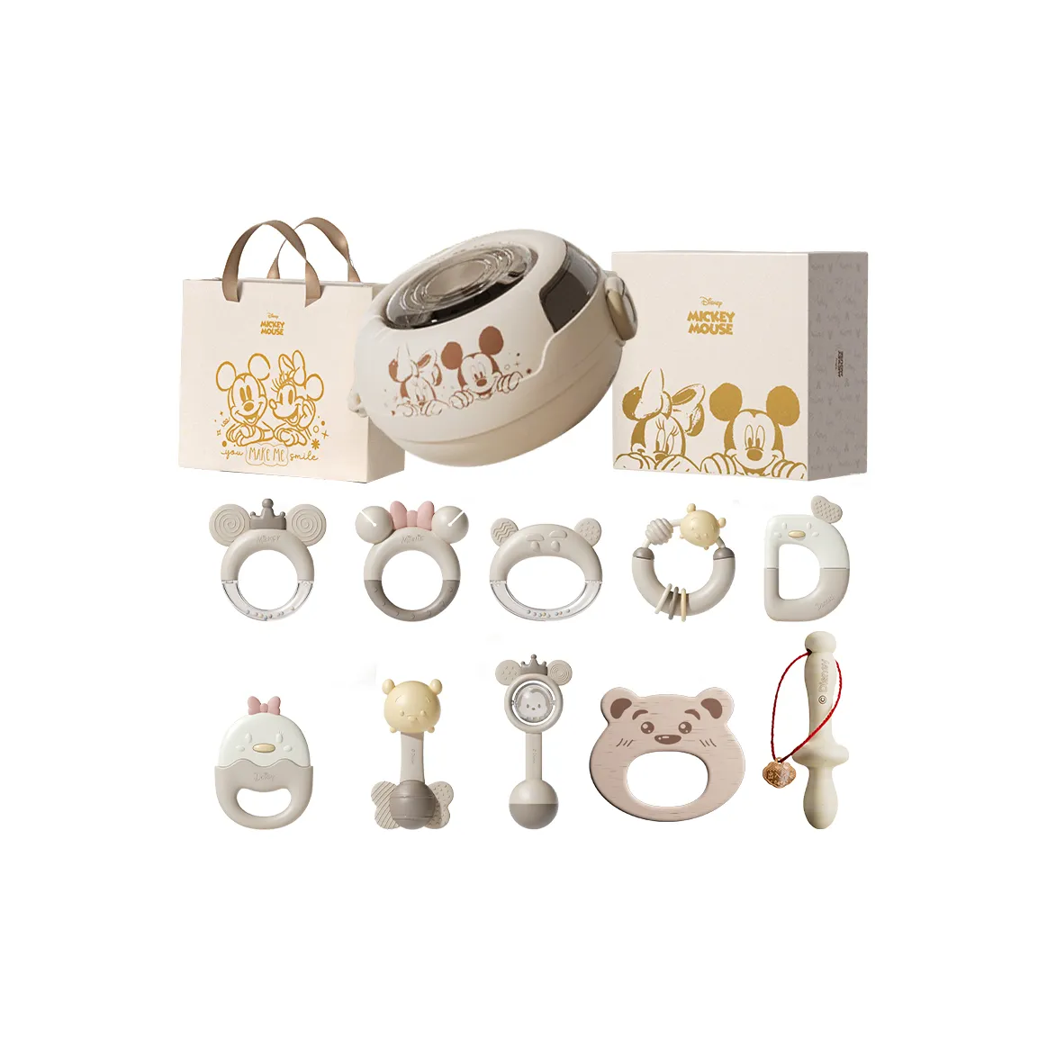 Disney Сычуаньский перец Деревянные зубные игрушки Развивающие игрушки