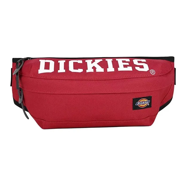 Dickies Полиэстер Пельмени Сумка Sling Сумка Сумка через плечо Унисекс Красный