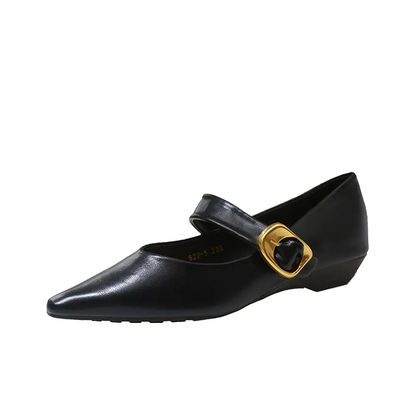 NX DOUGHNUT Плоская подошва Туфли Мэри Джейн Женские