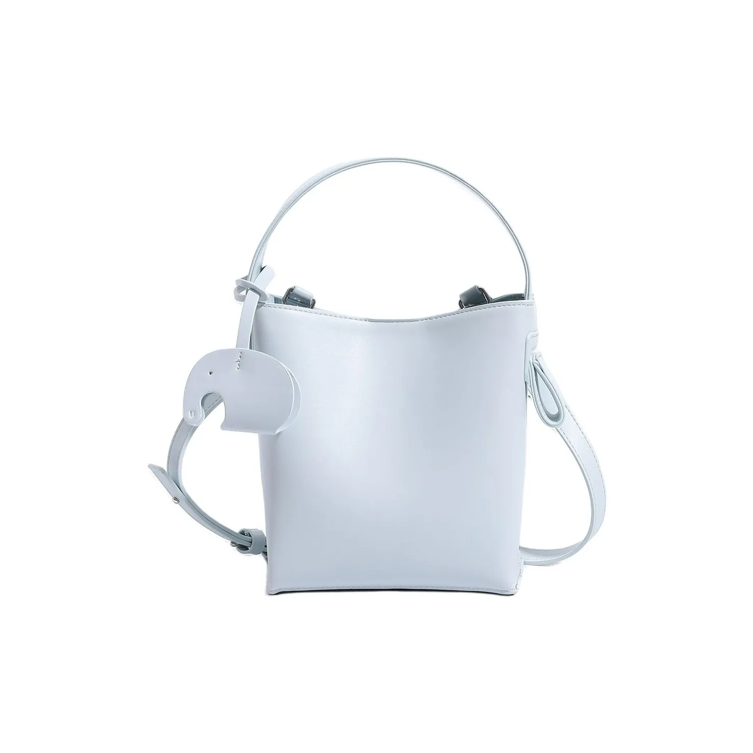 DIFFERENT FACES Сумка из синтетической кожи ведрообразной формы сумка через плечо сумка на плечо стандартная женская светло-синяя