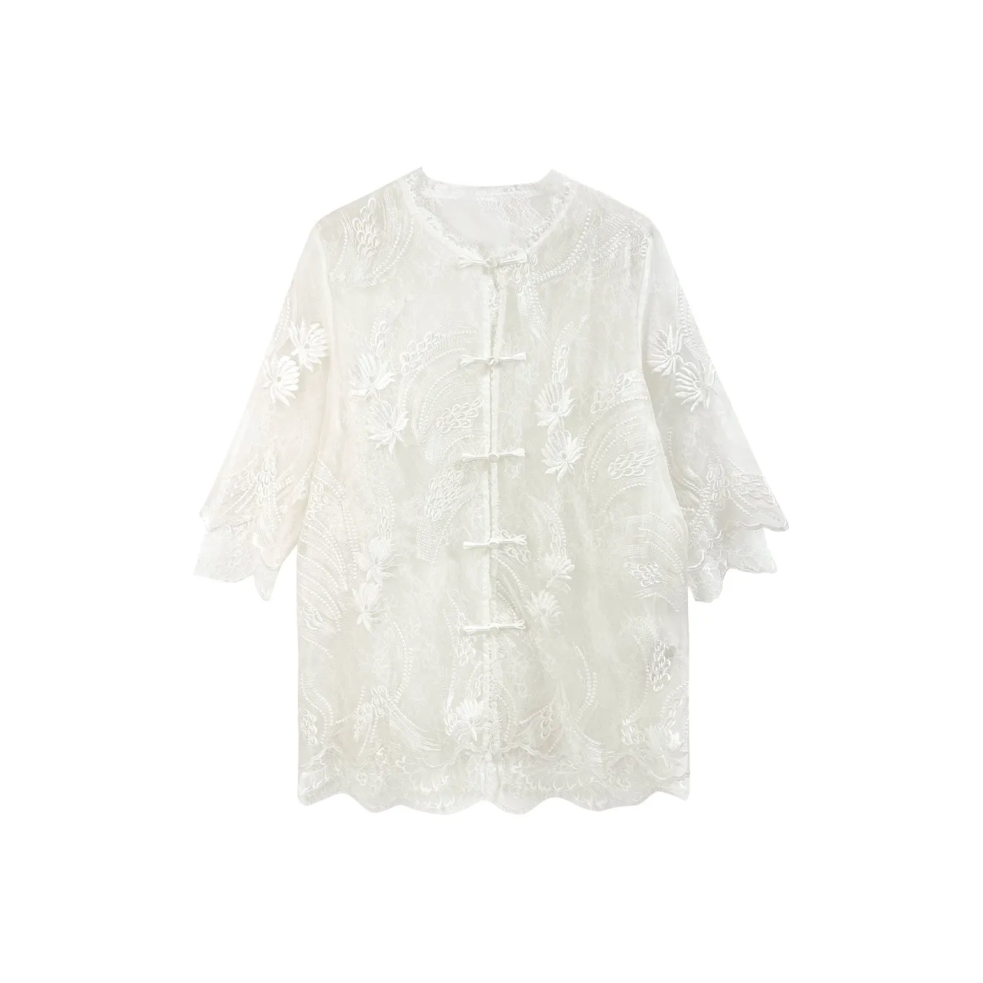 JK&JS Белые Женские Рубашки