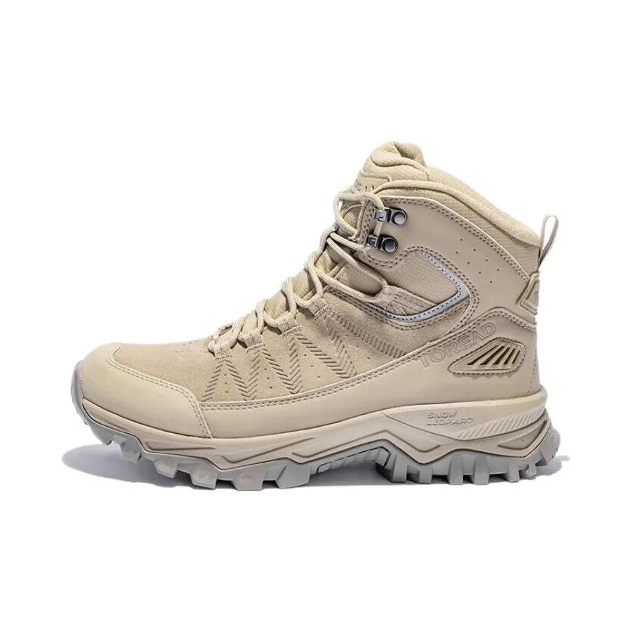 TOREAD Slip-resistant Abrasion-resistant Thermal High-Top Mountain Climbing Shoes Men's