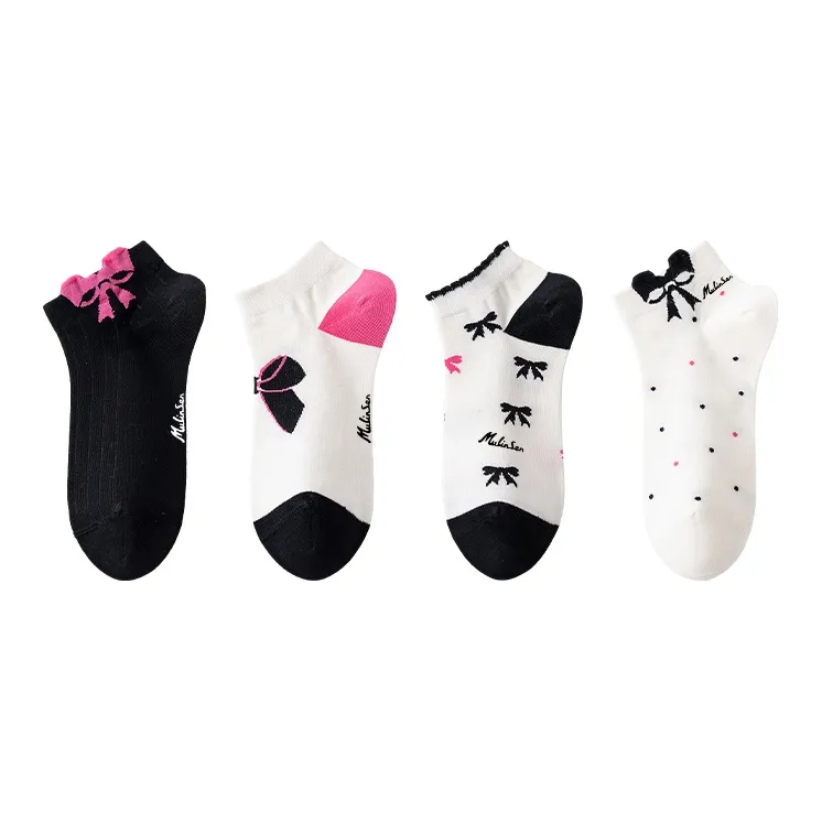 Mulinsen Низкие носки женские упаковка из 4 пар