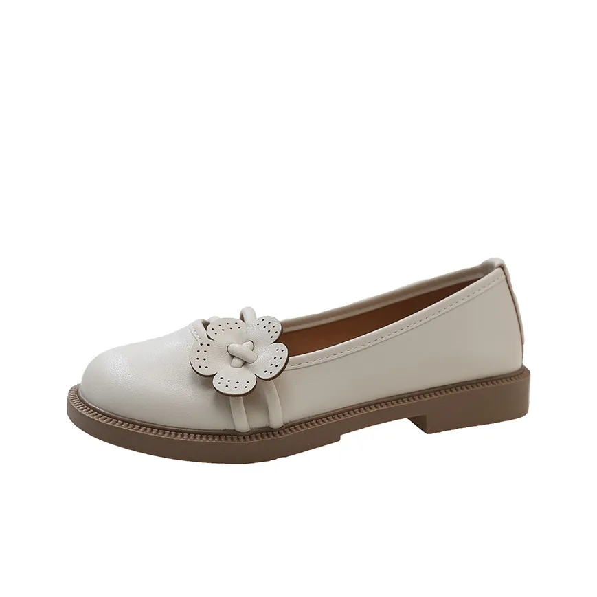 NX DOUGHNUT Грубый каблук Туфли Мэри Джейн 2,5CM Женские