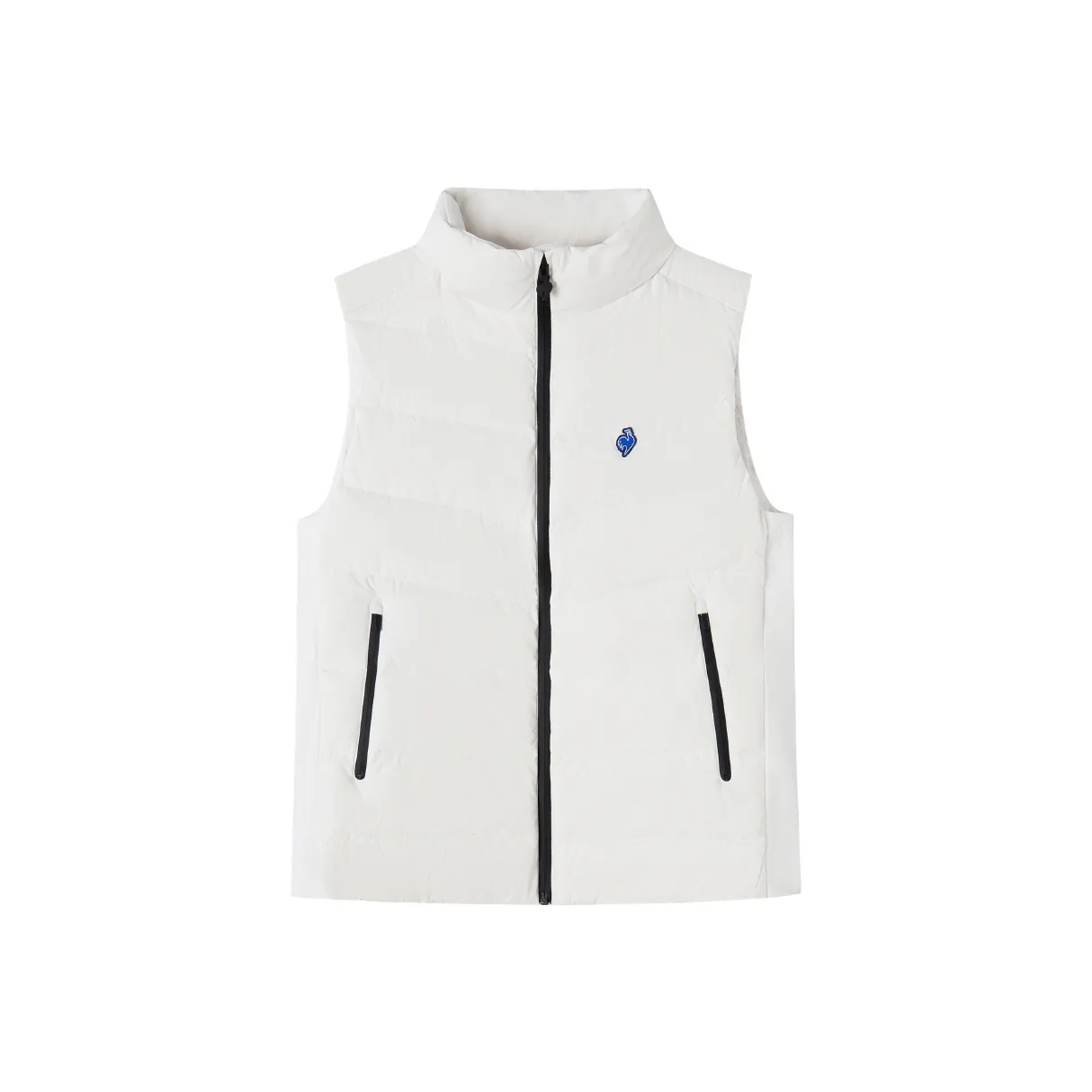 Le Coq Sportif Жилет Женские Айвори Белый