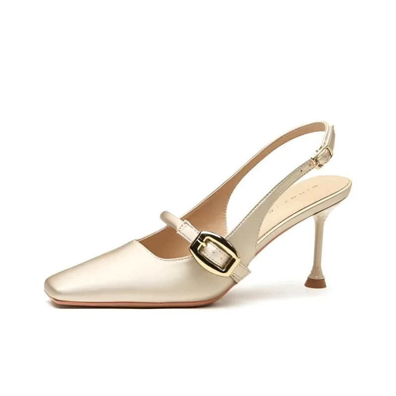 TATAYA Высокие каблуки Золото Женские