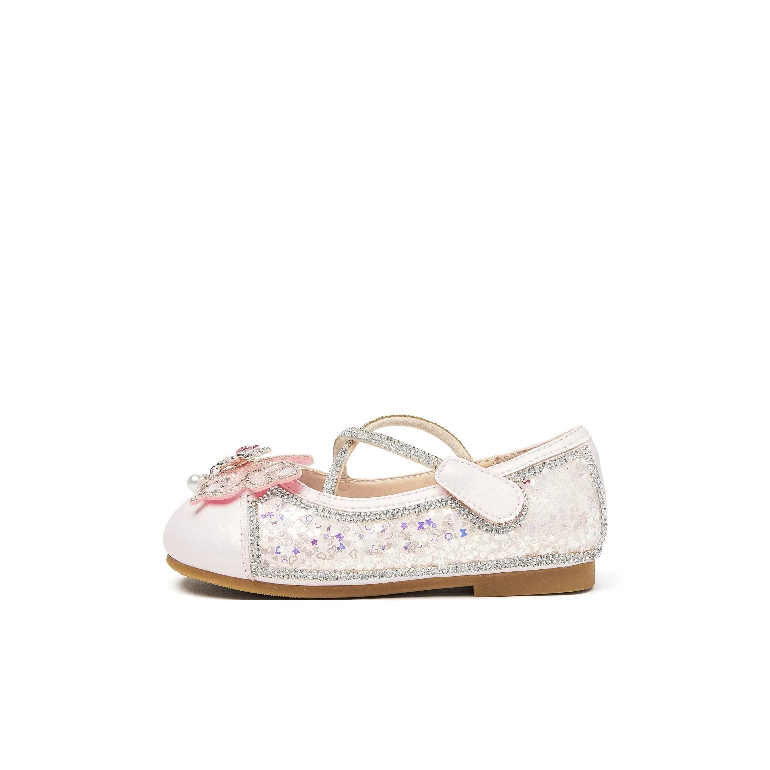 Snoffy Shimmering Shoes Collection Дышащая Кристальная Стразовая Обувь для Детей