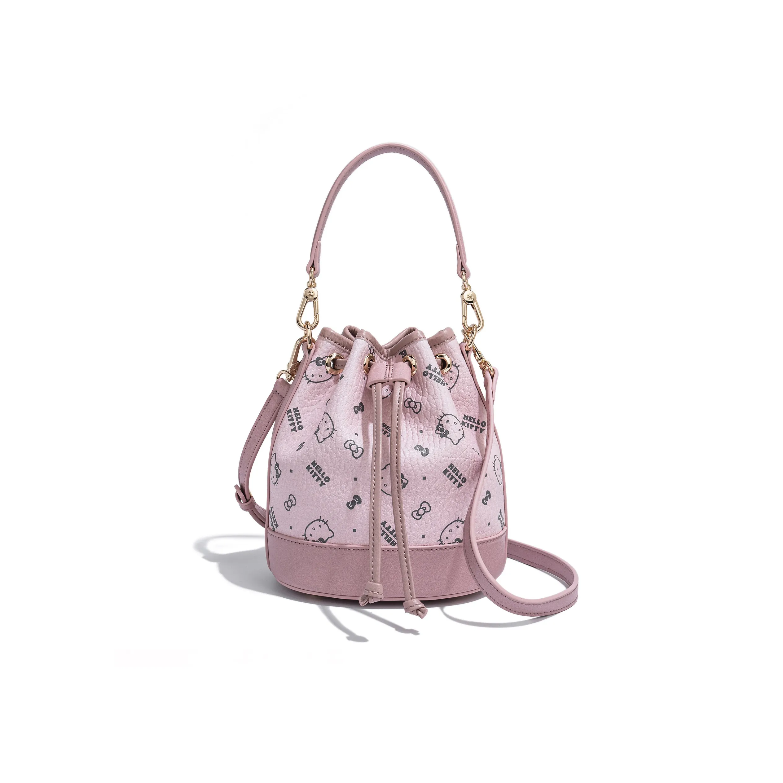 Sanrio Hello Kitty PU (полиуретан) Сумка через плечо Сумка Женская Многоцветная