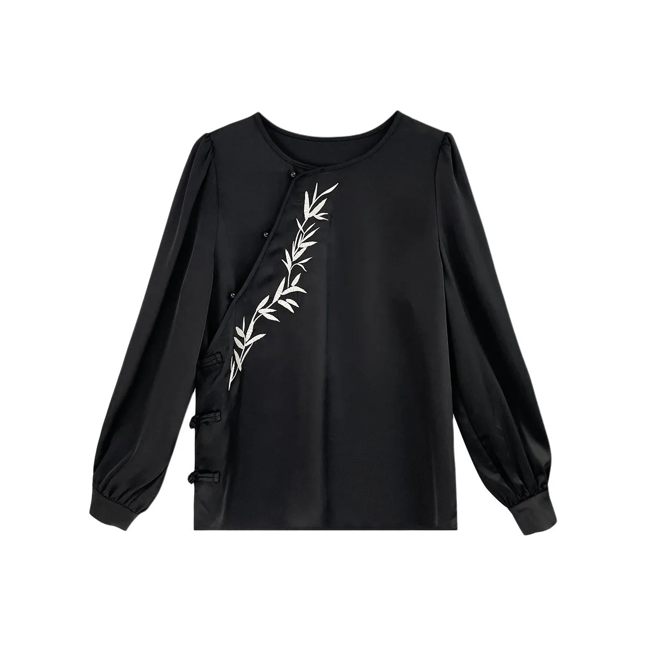 JK&JS Обсидиан Черный Женская Рубашка