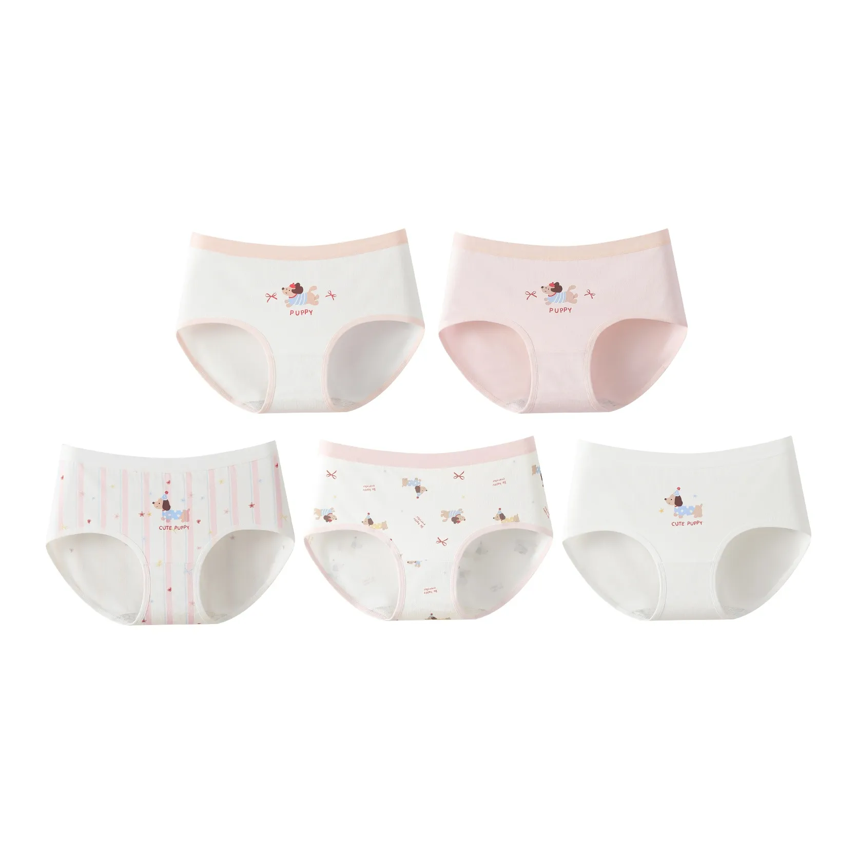 Gongdie Нижнее белье 5 пар Женские трусики-бикини