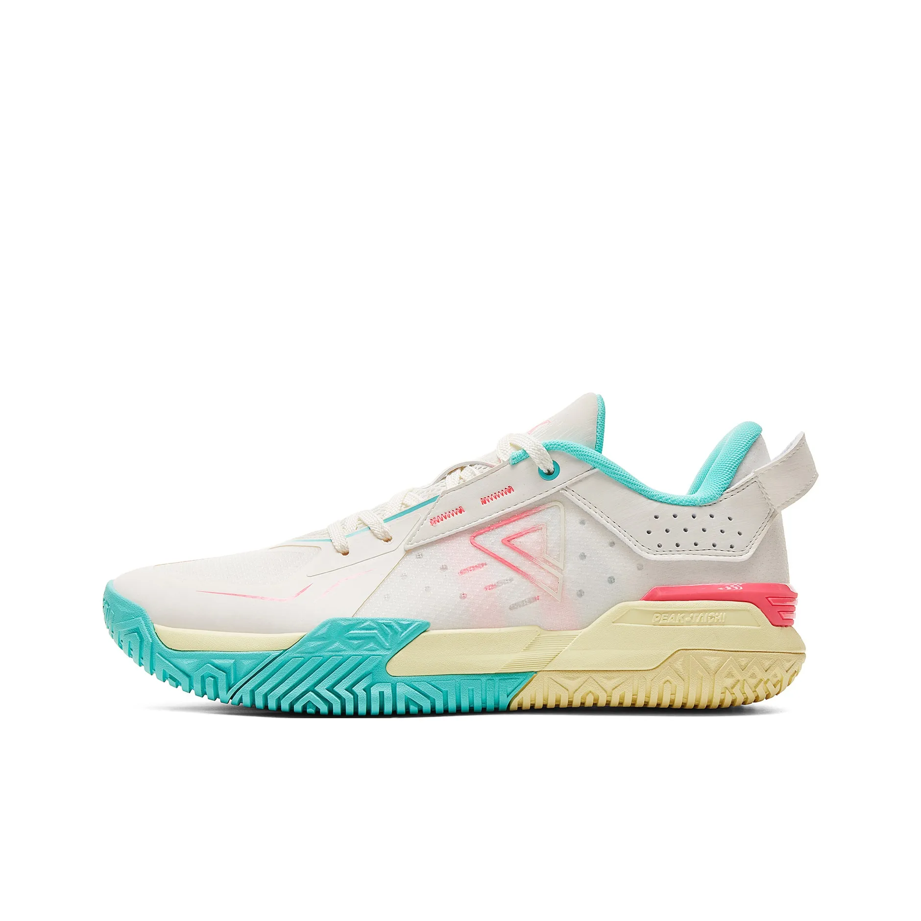 PEAK Outer Arena Warrior Баскетбольные кроссовки Низкие Топ Бежевый Синий Мужской