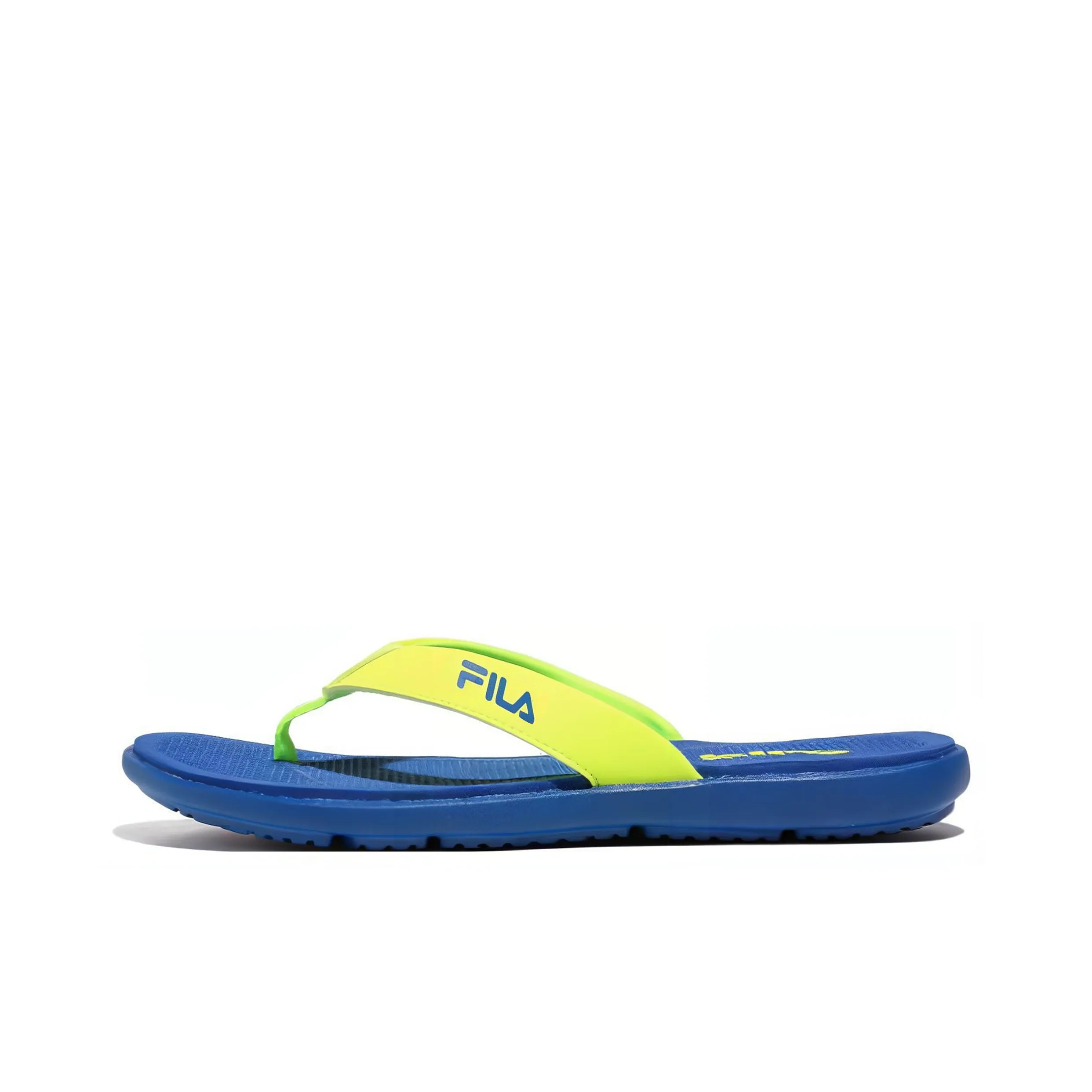 FILA Slicksong V2 противоскользящие шлепанцы унисекс синий