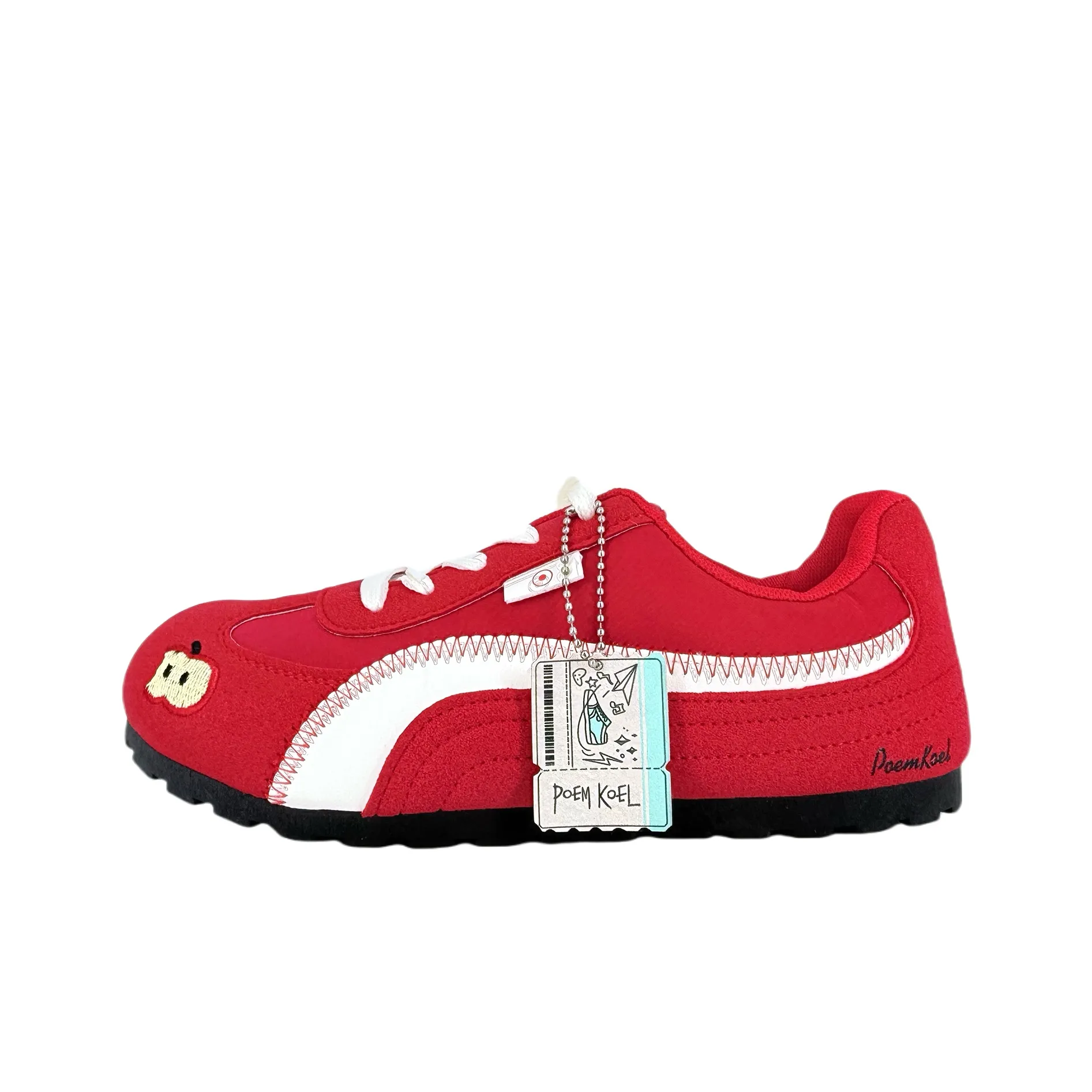 POEM KOEL Износостойкие и Легкие Низкие Кроссовки для Скейтбординга Женские