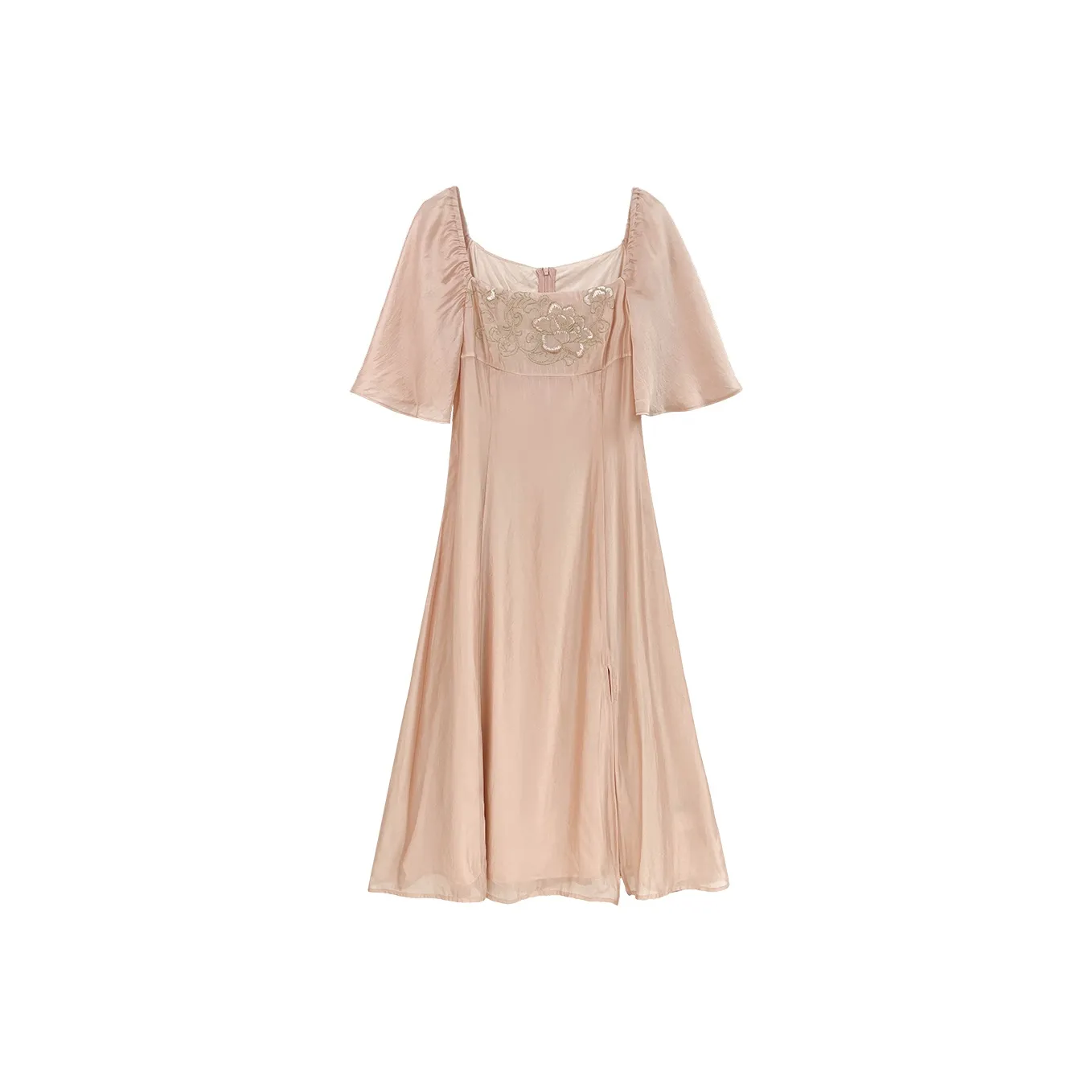 JK&JS Женские Короткие Платья с Длинными Рукавами