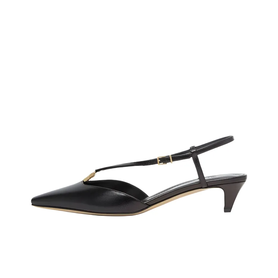 FENDI FFold Slingback Pumps