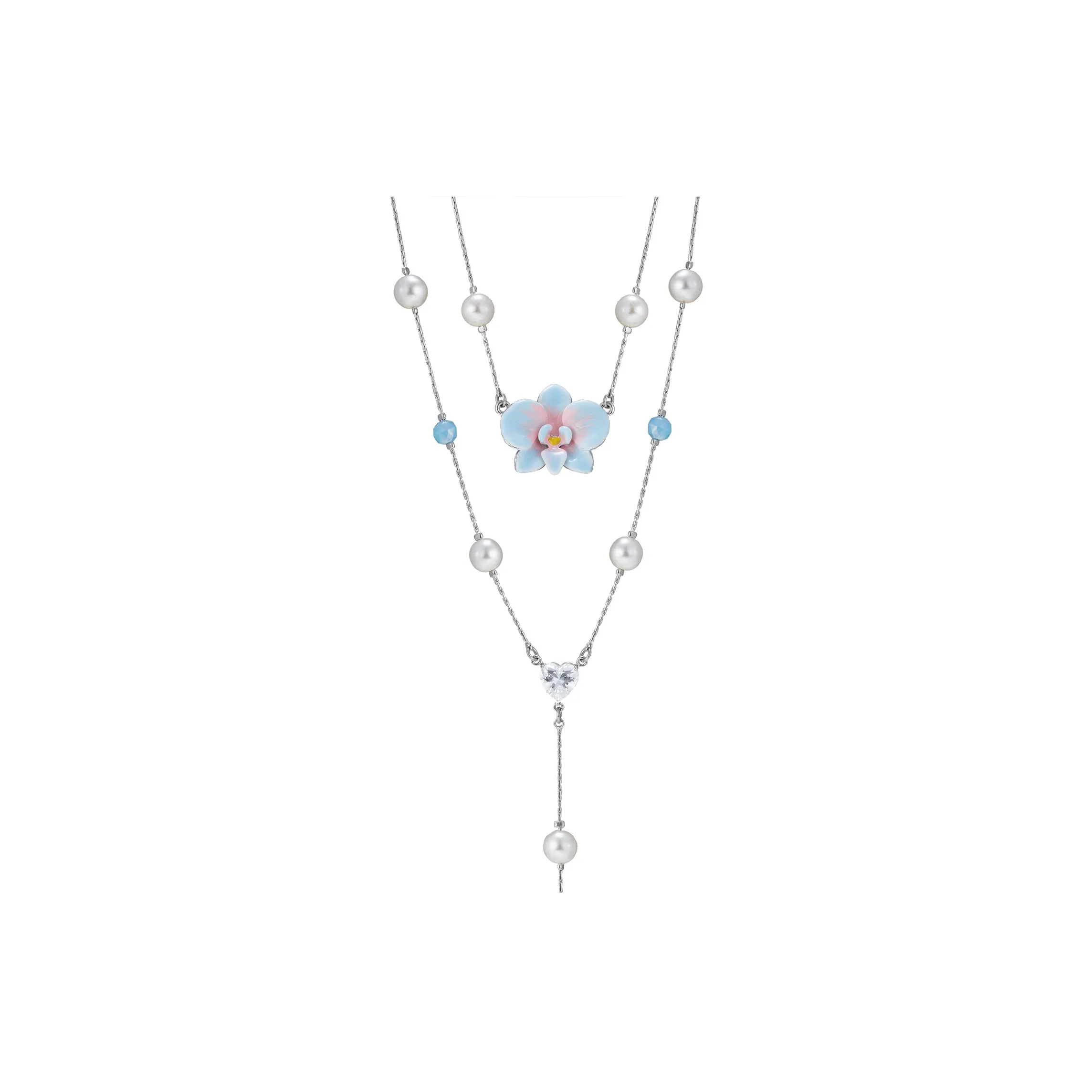 SUMIYAKI Ожерелья из синтетического кубического циркония Женские