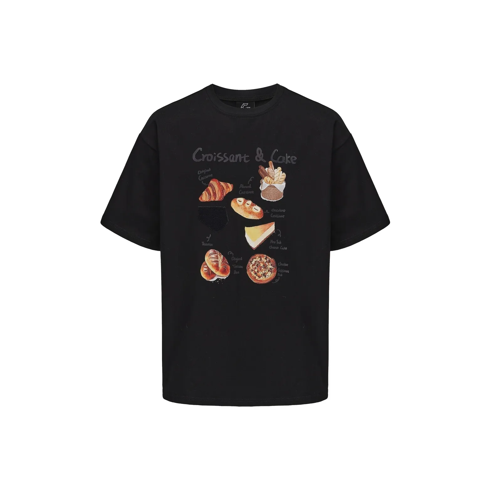 GROTEQUEL Черный Унисекс T-рубашки