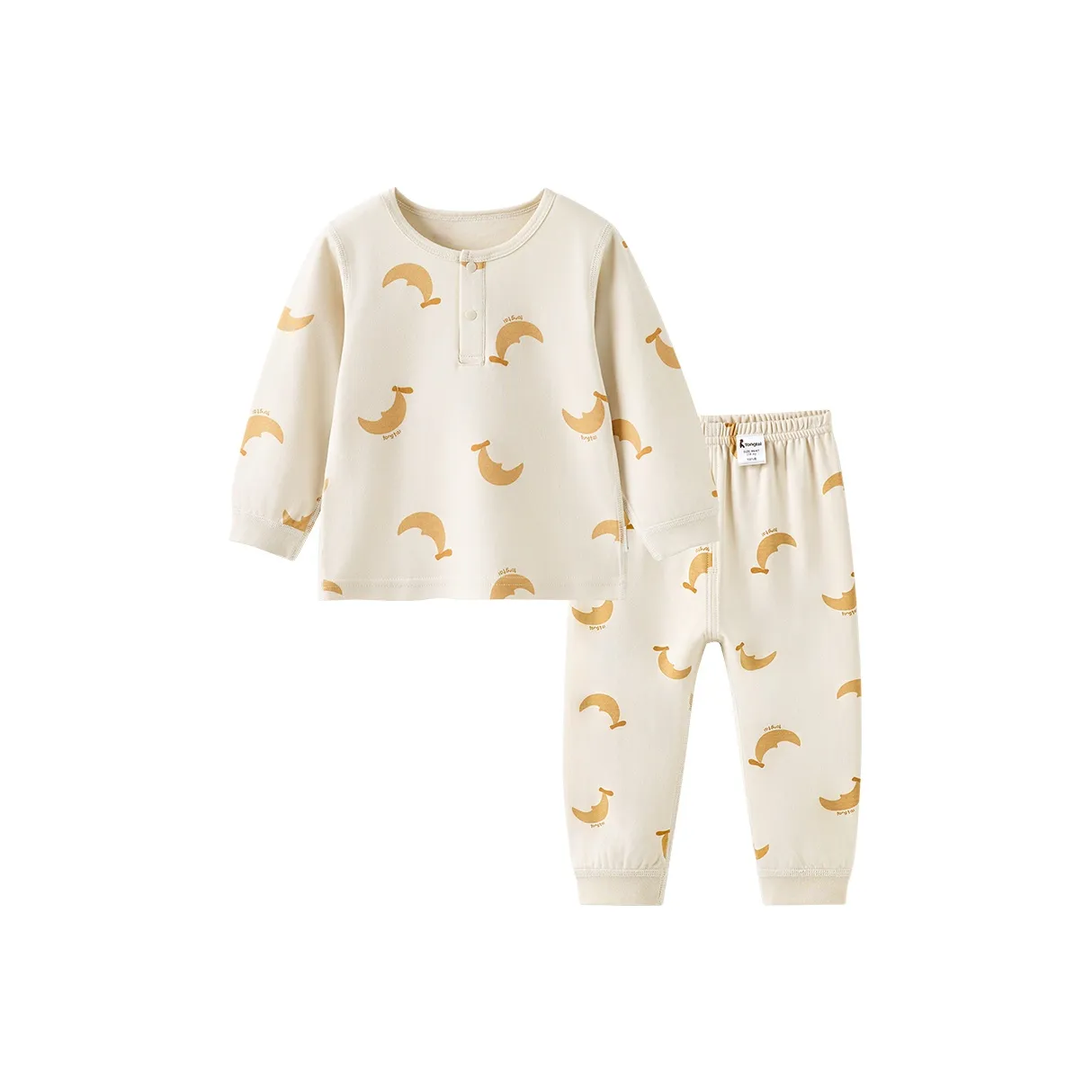 TongTai Весна ОСЕНЬ 100% хлопок Детская одежда Детское нижнее белье Мальчики Девочки Пижама