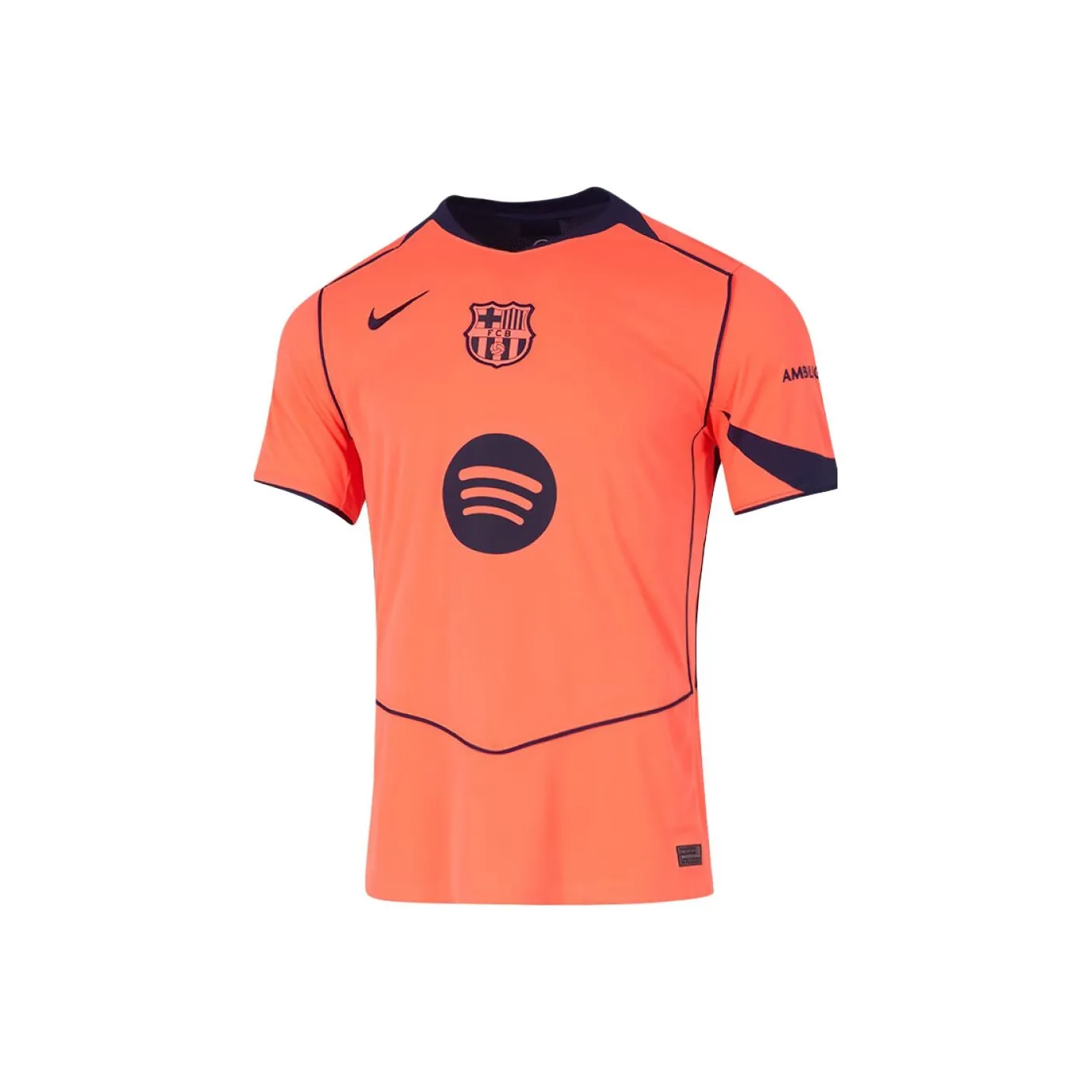 Nike Оранжевый Красный Мужской Футбольный Джерси