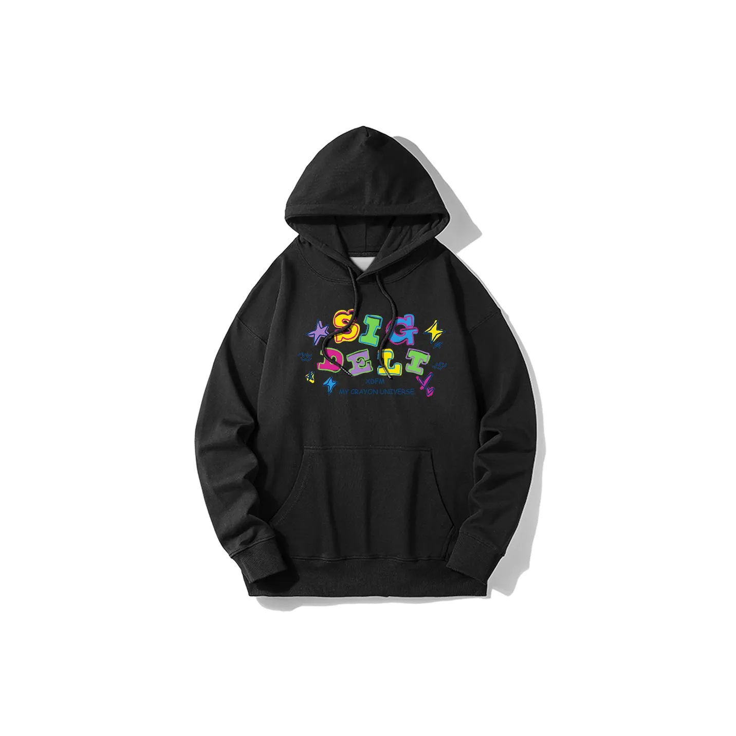 XDFM Пуловер Худи Винтаж Пуловер Унисекс