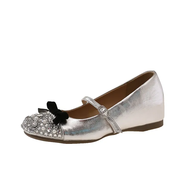 NX DOUGHNUT Плоская подошва Туфли Мэри Джейн Женские