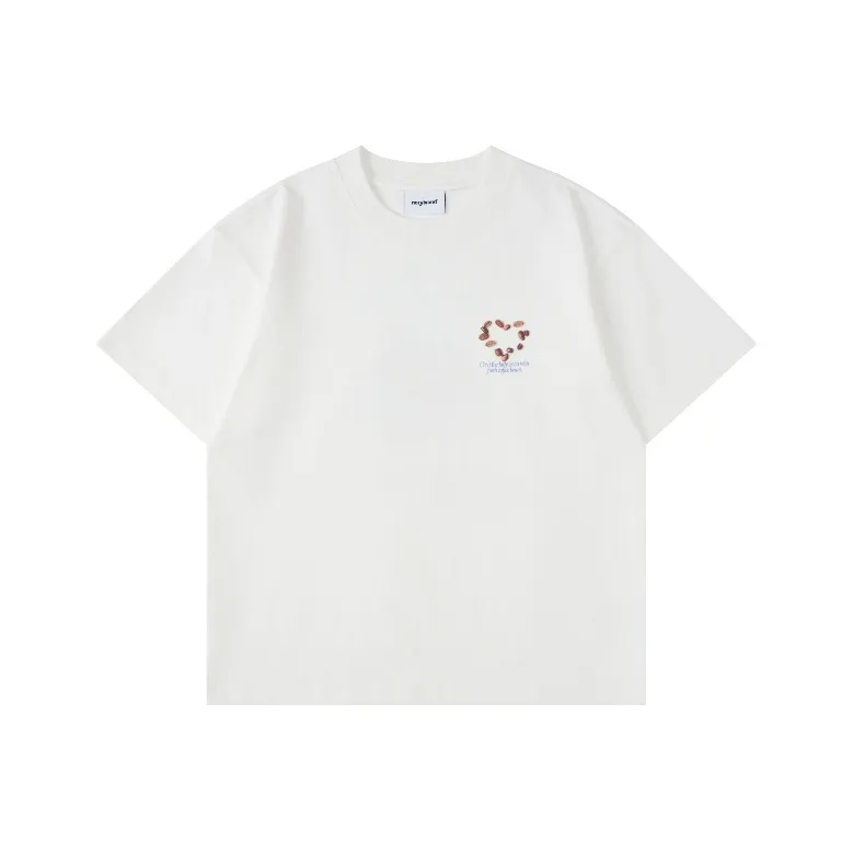 Norybrand Удобный Мягкий Минималистский стиль T-рубашка Унисекс