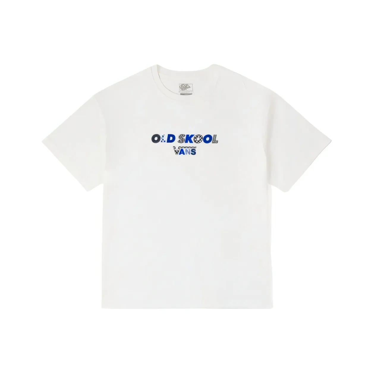 Vans TEE SS Экрю Унисекс T-рубашки