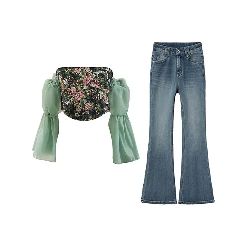 MARIE·COCO Топ и Брюки Женские Повседневные Костюмы