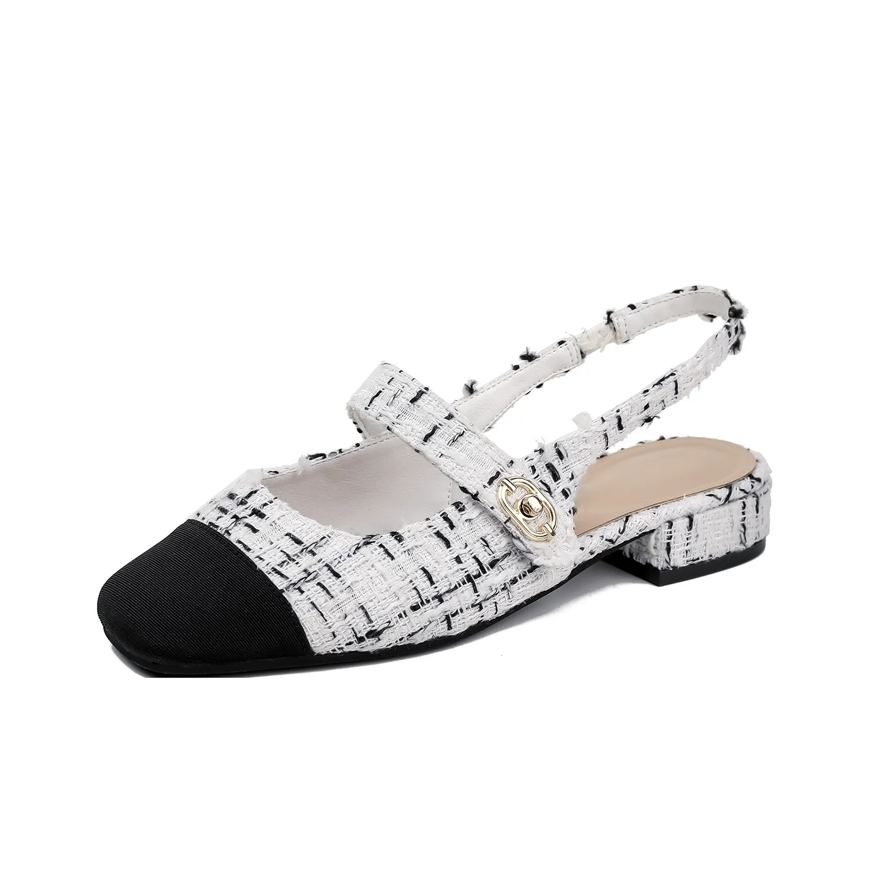 JIUXINGDAO Квадратный каблук Высокие каблуки Женские