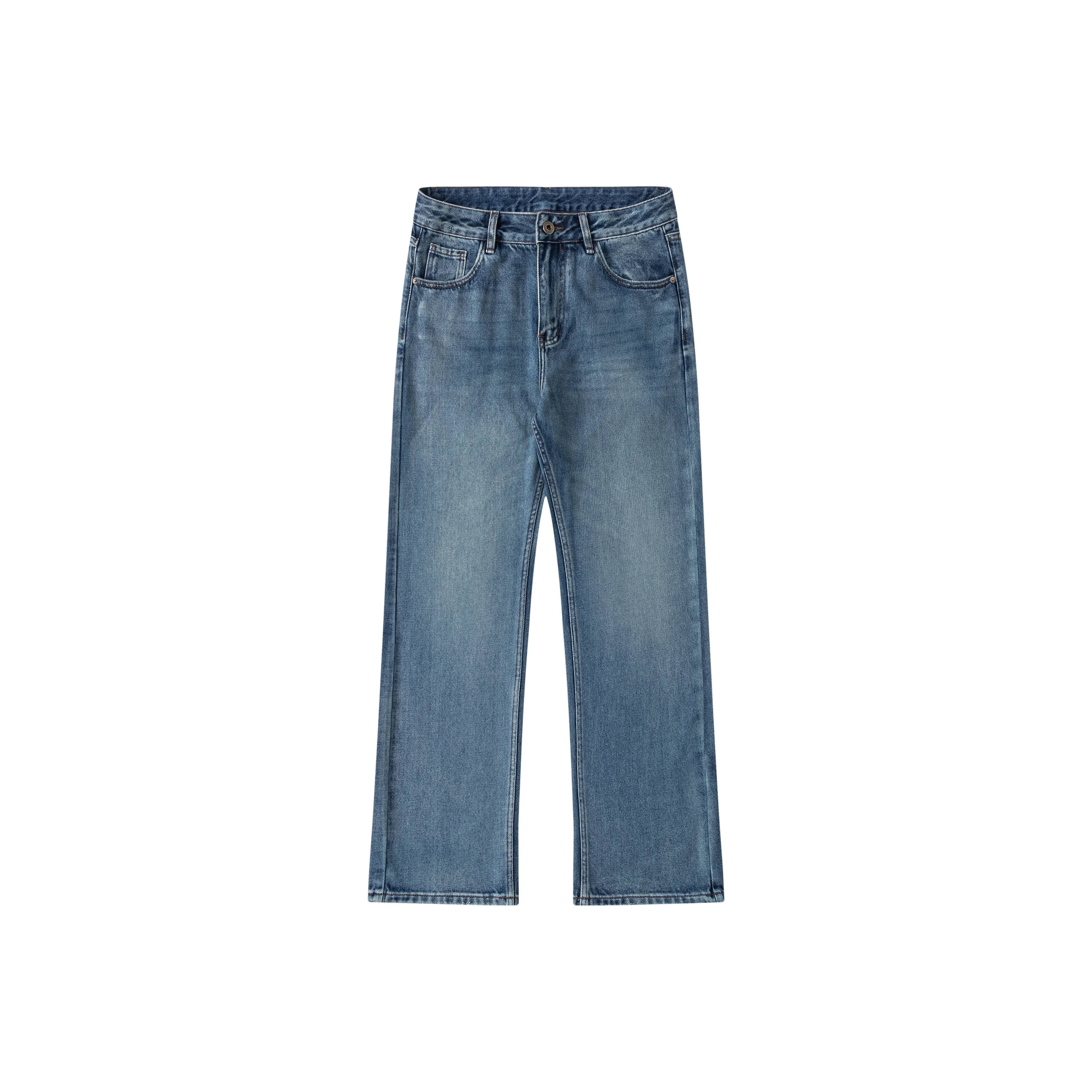 VALKOMM Коралловый синий унисекс джинсы