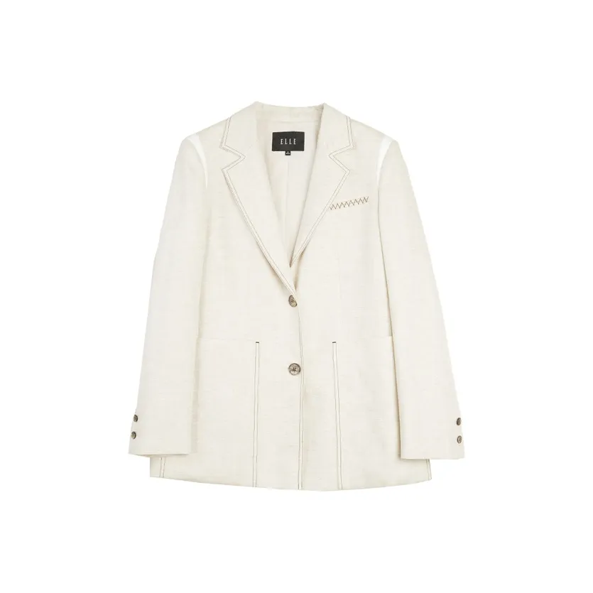 ELLE Светлый хаки Женские деловые костюмы