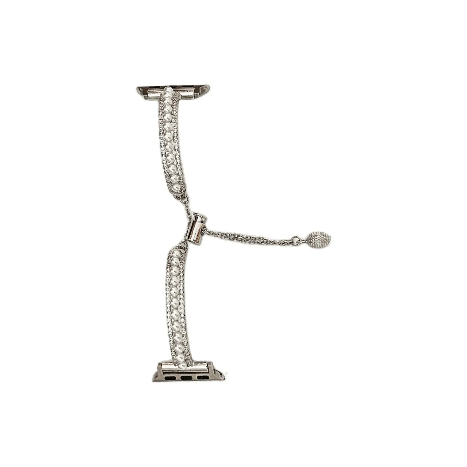 TooGowa Ремешок Apple Совместимость Металл Материал Жемчужный