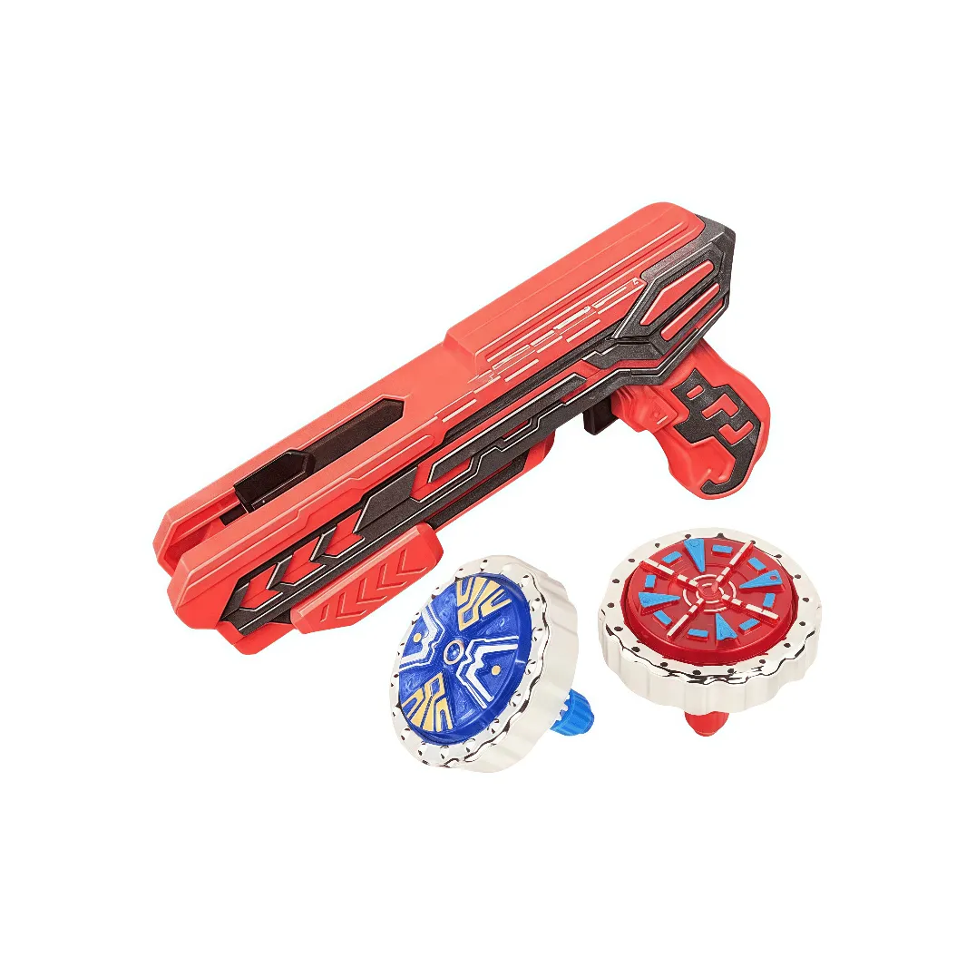 Yi Jia Ai Сияющий пистолет Сплав Вихрь Blast Наборы одежды Пусковое устройство Волчки Игрушка