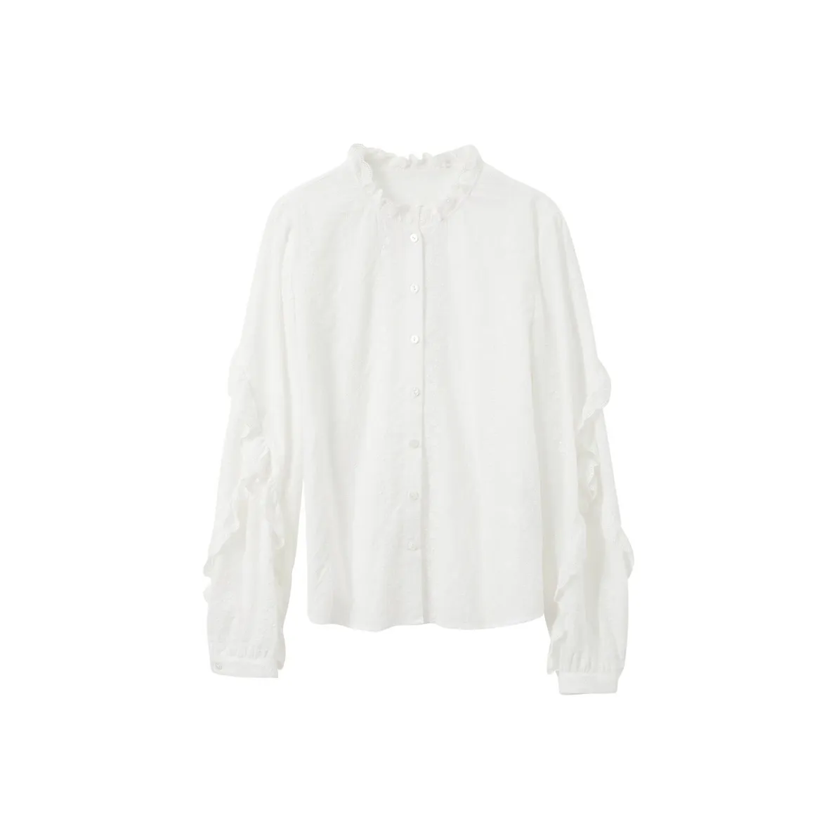 3COLOUR Pearl White Women's Shirts